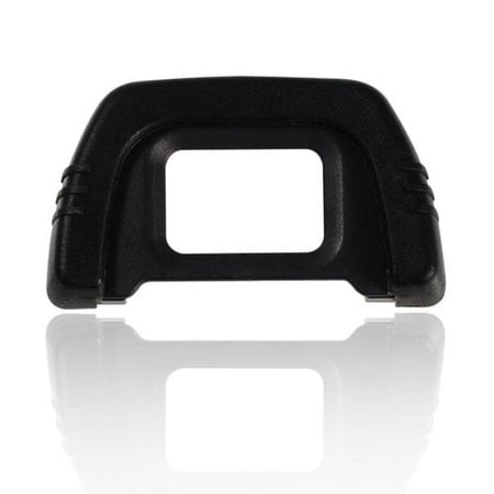 Foto&Tech Replacement Rubber DK-21 Eyecup for Nikon D750 D7000 D600 D300 D80 D90 D200 D40 Digital SLR Cameras (1 PC Black)
