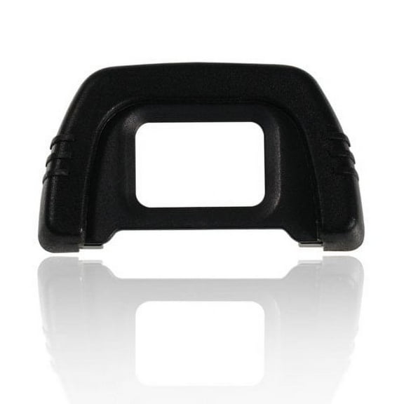 Foto&Tech Replacement Rubber DK-21 Eyecup for Nikon D750, D7000, D600, D300, D80, D90, D200, D40 Digital SLR Cameras (1 PC, Black)