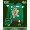thumbnail image 2 of Quad Seven Boys' Ugly Christmas Sweater - Fleece Novelty Xmas Holiday Party Pullover Sweatshirt (4-18), 2 of 7