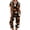 Yellow, variant on Women's Halloween Pajama Set Short Sleeve V Neck Top and Cropped Pants Lightweight Breathable Lounge Outfit with Pumpkin Print Casual Sportswear for Daily Wear Black L