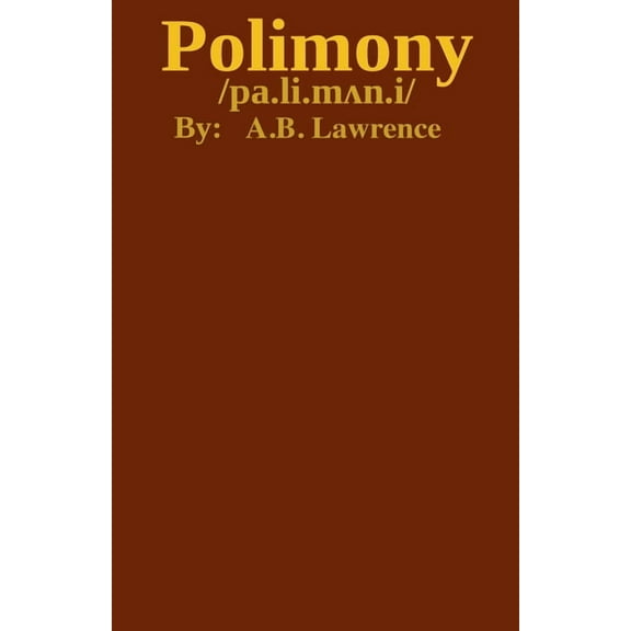 Polimony, (Paperback)
