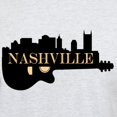 thumbnail image 3 of CafePress - Nashville Guitar Skyline T Shirt - Men's Classic Graphic T-Shirt, 3 of 4