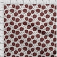 thumbnail image 3 of oneOone Velvet Maroon Fabric Florals Quilting Supplies Print Sewing Fabric By The Yard 58 Inch Wide-8MC, 3 of 5