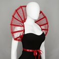 thumbnail image 6 of Detachable Ruffle Collar Halloween Gothic Accessory for Women Men Cosplay Party Dress Up Style, 6 of 6