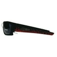 thumbnail image 3 of Choppers Mens Warp Sport Biker Motorcycle Plastic Sunglasses Matte Black, 3 of 4