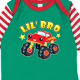 thumbnail image 4 of Inktastic Monster Truck Little Bro Boys Long Sleeve Baby Bodysuit, 4 of 5