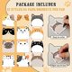 thumbnail image 3 of 12 pcs Cute Sticky Notes Kawaii Funny Animals Sticky Notes Pad Cartoon Memo Self-Adhesive for Vet Gift Office School Tab Animal, 3 of 4