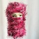thumbnail image 1 of Gorro de invierno Cola Pasamontañas de invierno para hombre rosa negro, 1 of 8