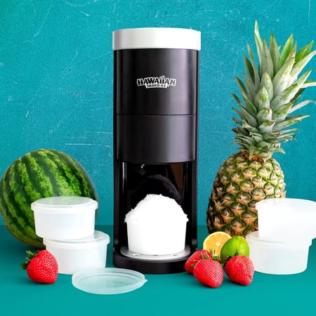 Hawaiian Shaved Ice Home-Pro Shaved Ice and Snow Cone Maker, Black