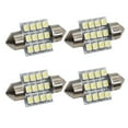 thumbnail image 3 of LABLT 13 Pack T10 31mm Pure White LED Lights Interior Package Kit for Dome License Plate Lamp Bulbs, 3 of 5