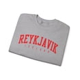 thumbnail image 3 of Reykjavik Iceland Sweatshirt Gifts Crew Neck Shirt Long Sleeve Unisex, 3 of 7