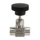 thumbnail image 1 of 1/4 inch BSP Female Thread 304 Stainless Steel Flow Control Shut Off Needle Valve, 1 of 5