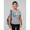 thumbnail image 2 of Little Bro Dinosaur T-Shirt Juniors -Image by Shutterstock,  x-Small, 2 of 4