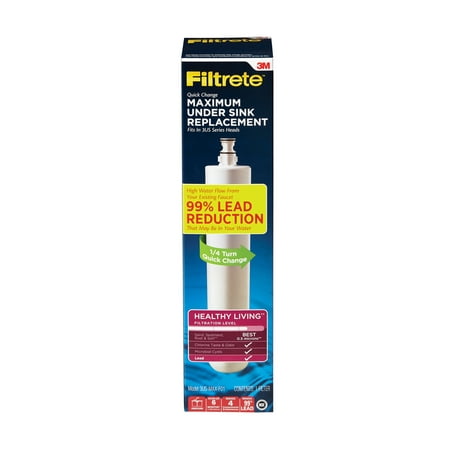 Sink Water Filtration - Filtrete Maximum Under Sink Water Filtration Filter