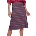 thumbnail image 4 of Moomaya Jupe Imprimée pour Femmes Poly Spandex Tenue Décontractée Été Jupe pour Filles, 4 of 5