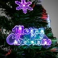 thumbnail image 4 of BELLEZE 6-feet Multicolor Led Light Artificial Living Room Home Indoor Christmas Tree with Stand, 4 of 7