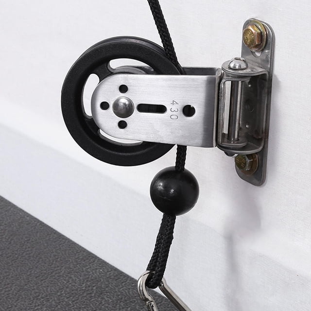 Polea de gimnasio Cable de gimnasio de nailon silencioso diámetro de rueda de polea 88mm desmontable, equipo de fijación de Fitness duradero y s , Nylon DYNWAVEMX Polea de cable de fitness