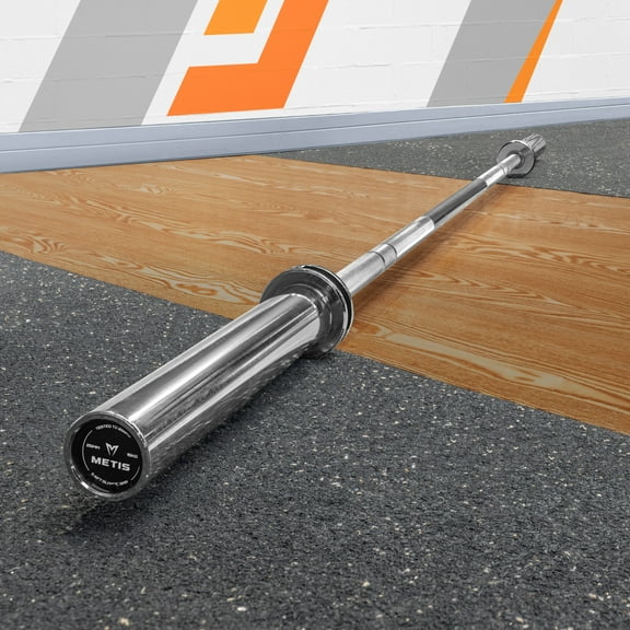 METIS Women’s 33LBS Olympic Barbell [6.6FT] - Complies with IWF Standards | Ideal for Beginners & Female Lifters