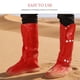 thumbnail image 3 of BRIGHTFUFU 1Par Polainas Rojas Impermeables Para Protección Contra Arena Y Lluvia, 3 of 8