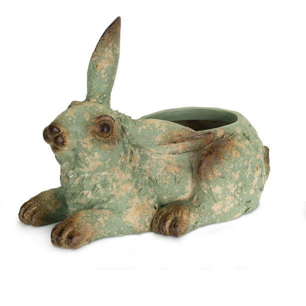 11" Decorative Rabbit Bowl