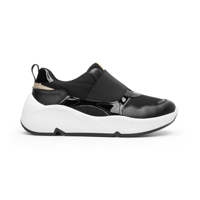 TENIS CASUALES DAMA FLEXI 120302 TEXTIL NEGRO Flexi 120302