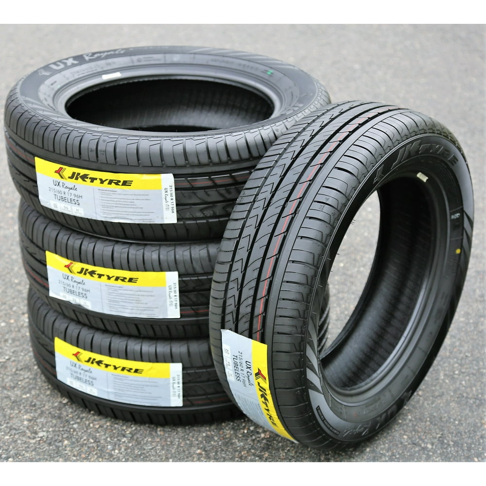 Set of 4 (FOUR) JK Tyre UX Royale 215/60R17 96H AS A/S Touring Tire