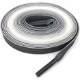 thumbnail image 1 of Flat Colorful Shoelaces Gradient Rainbow Shoe Lace Shoestring 2 Pair, Gradient Gray,55 inches(140CM), 1 of 7