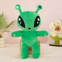 Alien Plush Toy Cute Green Alien Plush Doll(Green-34X22X6cm)#9008