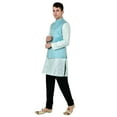 thumbnail image 3 of Sonakshi Fashion Men's Waistcoat Brocade Festive Jacquard Nehru Jacket Bandhgala, 3 of 6