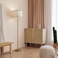 thumbnail image 4 of Globe Electric 91002514 Kinsley 65" Tall Accent Floor Lamp - Brass, 4 of 5