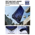 thumbnail image 4 of i-Blason Armorbox Series for Samsung Galaxy S26 Ultra 6.9" Magnetic Case with Belt Clip with Kickstand, Built-in Screen Protector, Full-Body Heavy-Duty Shell Phone Cover for S26 Ultra 6.9", Cobalt, 4 of 9