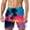 Blue, variant on Beach Shorts for Men 2026 Summer Casual Lightweight Elastic Waist Relaxed Fit Tropical Printed Swim Shorts