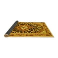 thumbnail image 2 of Ahgly Company Indoor Round Persian Yellow Traditional Area Rugs, 4' Round, 2 of 4
