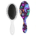thumbnail image 2 of Lemon and Bees Detangling Brush - Ergonomic Handle for Easy Grip, Perfect for All Hair Types, 2 of 7