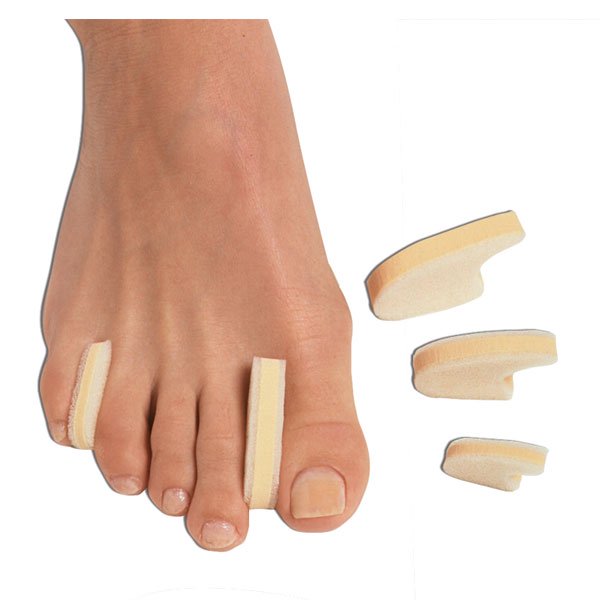PediFix 3Layer Toe Separators Small 6/Pack