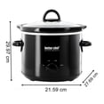 thumbnail image 2 of Olla de Cocción Lenta Better Chef con Recipiente de Cerámica Extraíble 3 Qt, 2 of 9