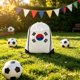 thumbnail image 4 of Flag Drawstring Backpack For Football Matches Sports Sackpack With Teams Print Ideal For Soccer Fans Games Daily Use, 4 of 6