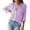Z1-Purple, variant on Yigetop Dress Shirts for Women Striped Button Down Shirt Long Sleeve Casual Collared Office Work Tops Women's Blouses & Button-Down Shirts Black L