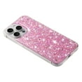 thumbnail image 5 of Compatible with iPhone 13 Pro Max Case Gel Glitter Sparkle Bling Women Girls Cases Cute Rubber Slim Soft Silicone TPU Shockproof Drop Phone Protective Cover for iPhone 13 Pro Max,Pink, 5 of 7