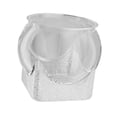 thumbnail image 4 of Pecera portátil para decoración del hogar, transparente, regalo para principiantes y entusiastas, adorno de mesa, pecera para observar tortugas M, 4 of 8