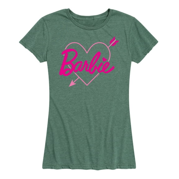 Barbie -  Arrow Heart Logo - Women's Short Sleeve Graphic T-Shirt