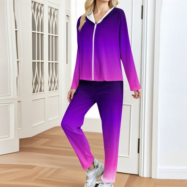 Neewe Womens 2 Piece Outfits Lounge Hoodie Sweatsuit Sets Oversized Sweatshirt Baggy Fall Fashion Sweatpants with Pockets