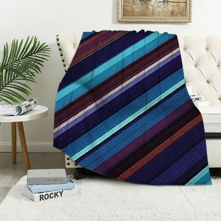 ARISTURING Rio Bravo Blanket -El Paso Mexican Serape Style Falsa Blanket -Southwestern Throw Blanket for Rustic Cabin, Lodge, Western Decor, Yoga, Travel, Sports or Wrap