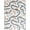 Cream, Antrasit / Mave, variant on BoutiqueRugs Olwen Kids & Novelty Runner Rug - Machine Washable - Cream, Light Gray, Slate Blue - 2'7" x 7'3" Runner