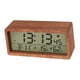 thumbnail image 1 of Reloj despertador digital LCD electrónico de madera Termómetro de humedad Modo de repetición Color Zulema Despertador digital, 1 of 8