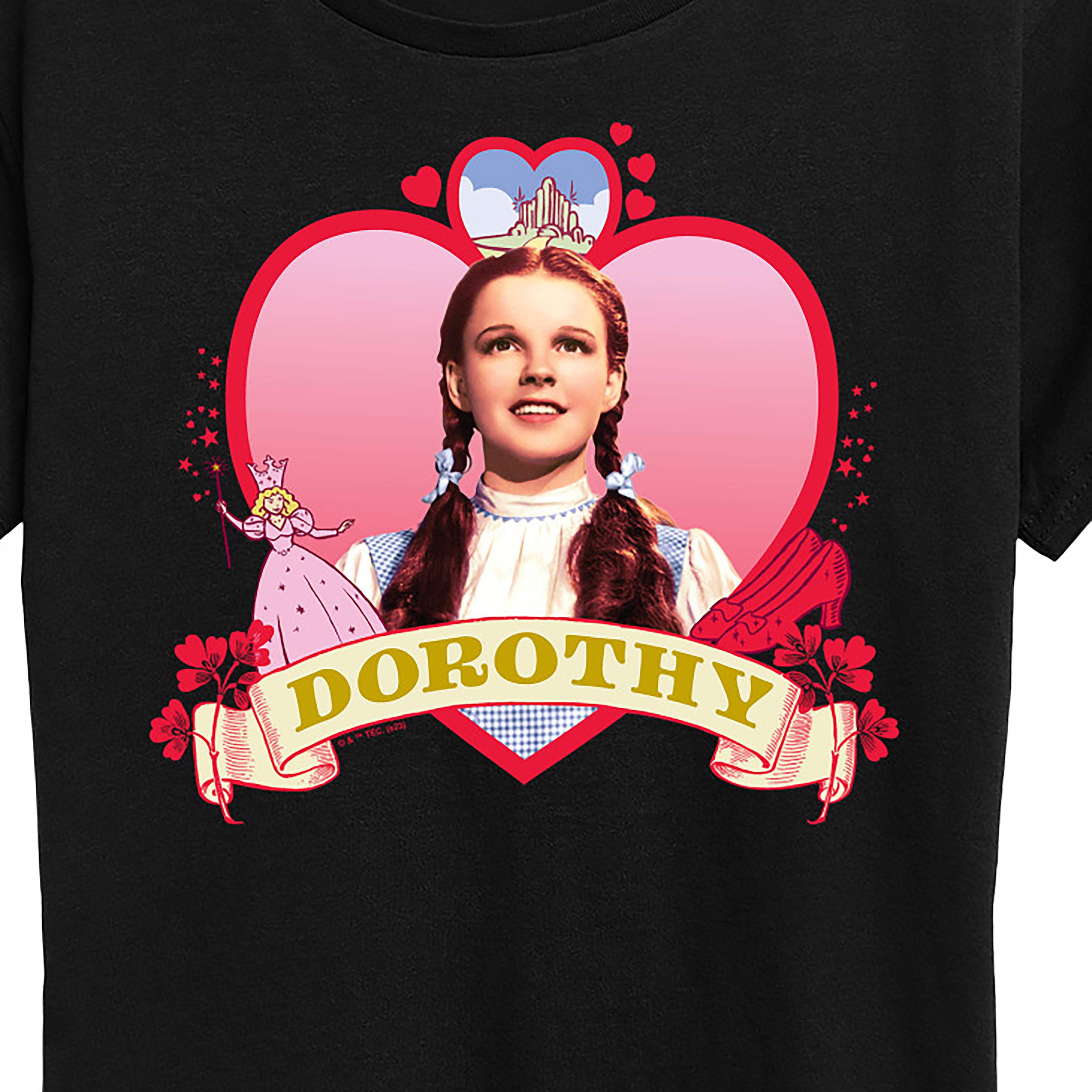 Wizard of Oz - Heart Dorothy - Women's Short Sleeve Graphic