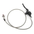 thumbnail image 3 of Palanca de freno de embrague hidráulico de 7/8 pulgadas con cable de 47,2 pulgadas para motocicleta todoterreno de 125 cc, 150 cc, 180 cc, 200 cc y 250 cc., 3 of 14