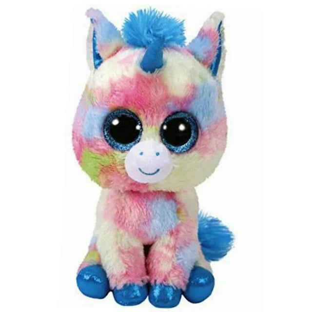 Muñeco de peluche Ty de 15 cm, colección de animales, zorro, unicornio, gato, perro, poni, juguetes de peluche suaves con etiqueta, regalo de cumpleaños para niñas y niños