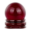 thumbnail image 2 of Fridja HOT!30mm Natural Quartz Magic Crystal Ball Healing Ball Sphere And Stand, 2 of 3