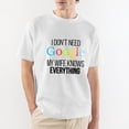 thumbnail image 3 of My Wife Knows Everything! | Funny Husband Dad Groom T-Shirt, 3 of 7